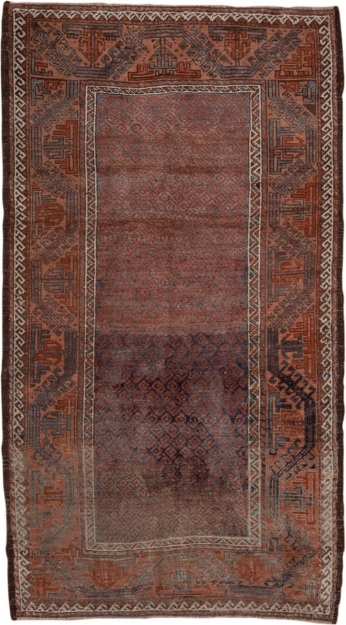 Antique Belouch Area Rug (3' x 6')